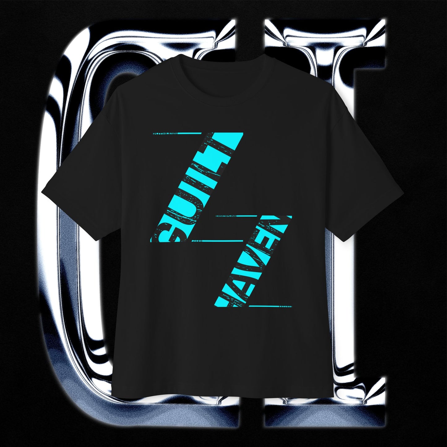 Modern 'Guilt Haven' Oversized T‑Shirt